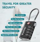 ANVIL TSA 4-Digit Luggage Locks (2 Pack)
