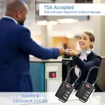 TSA Approved Luggage Locks with Spare Keys