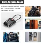 TSA Approved Luggage Locks with Spare Keys