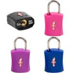 DUALCROWN 4 Pack TSA Approved Luggage Locks