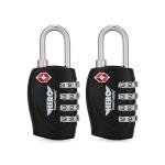 TSA Approved 4-Digit Combo Luggage Lock - 2 Pack