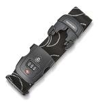Samsonite Black Luggage Strap with Combination Lock