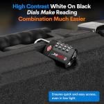 TSA Approved Forge Travel Lock for Luggage