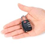 TSA Approved 3-Digit Luggage Locks - 4 Pack