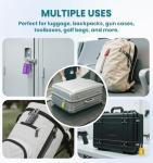 Anvil TSA Approved 4-Digit Luggage Lock - 2 Pack