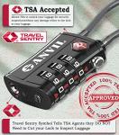 ANVIL TSA Approved Cable Luggage Locks - 4 Colors