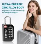 Anvil TSA Approved 4-Digit Luggage Lock - 2 Pack