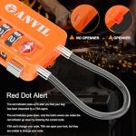 Anvil TSA Luggage Locks with Search Alert (2 Pack)