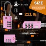 ANVIL TSA Approved 3-Digit Cable Luggage Locks