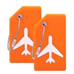 Silicone Luggage Tag Set - Easy Bag Identification