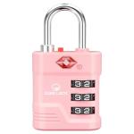SURE LOCK TSA Approved Luggage Lock - Pink