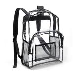 Clear School Backpack with Water-Resistant PVC