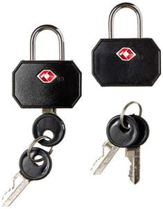 Lewis N. Clark TSA Lock and Mini Padlock 2-Pack