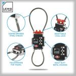 Lewis N. Clark TSA-Friendly Triple Security Lock