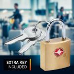 Lewis N. Clark Mini TSA Luggage Lock - 3 Pack