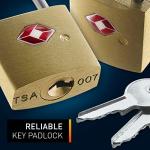 Lewis N. Clark Mini TSA Luggage Lock - 3 Pack