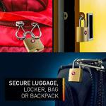 Lewis N. Clark Mini TSA Luggage Lock - 3 Pack