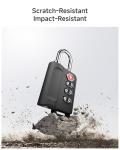 LUGGEX TSA Approved Cut Resistant Luggage Locks