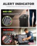 LUGGEX TSA Approved One-Button Reset Luggage Locks