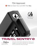 LUGGEX TSA Approved Luggage Locks for Suitcases