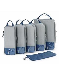 BAGSMART 6-Piece Travel Compression Packing Cubes