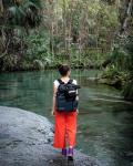 Travel Neck Pillow Bag with Quick-Release Clasp