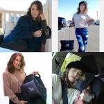 BlueHills Compact Travel Blanket with Pillow and Clip