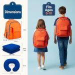 Kaywee Kids Travel Backpack Set - Orange