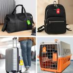 7-Pack TSA Approved Silicone Luggage Tags Set