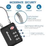 TSA Approved 2 Pack Travel Luggage Locks