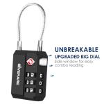 TSA Approved 2 Pack Travel Luggage Locks