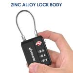 TSA Approved 2 Pack Travel Luggage Locks