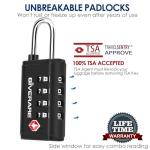 4 Pack TSA Approved 4-Digit Luggage Locks