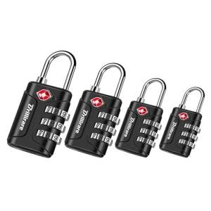 Brillirare 4 Pack TSA Approved Combination Locks