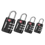 Brillirare 4 Pack TSA Approved Combination Locks