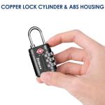 Brillirare 4 Pack TSA Approved Combination Locks