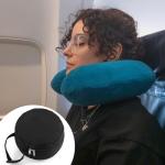 Compact Travel Neck Pillow Bag with Quick Release