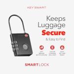 KeySmart TSA Luggage Lock with GPS Tracking