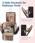 BAGSMART Portable Makeup Bag with Hanging Hook