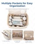 BAGSMART TSA-Approved Toiletry and Makeup Bag