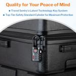 TSA Approved Resettable Cable Luggage Locks