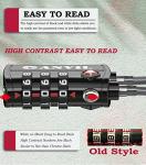 ANVIL TSA Approved Cable Luggage Locks (2 Pack)