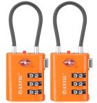 ANVIL TSA Approved High Security Luggage Locks 2-Pack