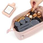 NISHEL Women's Travel Makeup Organizer - Pink
