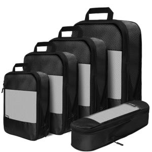 Lightweight Compression Packing Cubes - 5 Set