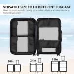 Lightweight Compression Packing Cubes - 5 Set