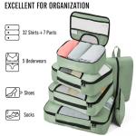 Veken 8-Piece Packing Cubes Set for Travel