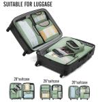 Veken 8-Piece Packing Cubes Set for Travel