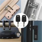 TSA Key 002 Master Lock Solution with Rings