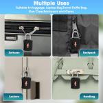 iGurutr TSA Approved Luggage Locks (3-Pack)